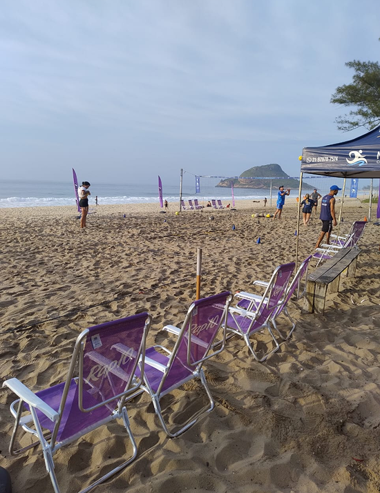 Estrutura da ativação RAP10 na praia