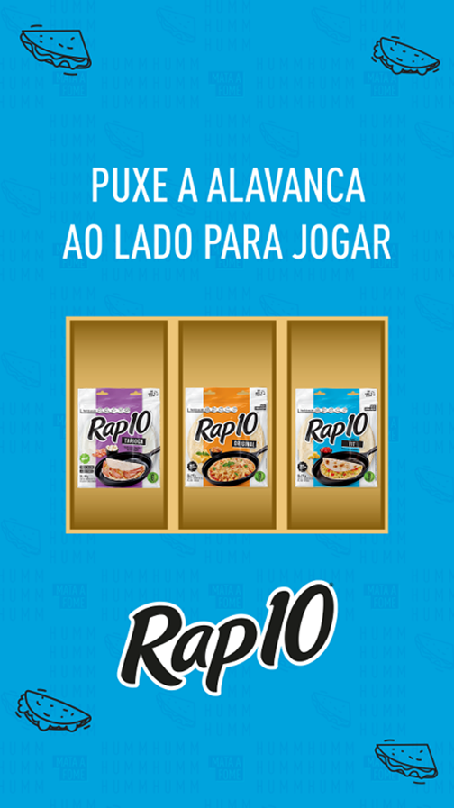 Tela do game pedindo para puxar a alavanca