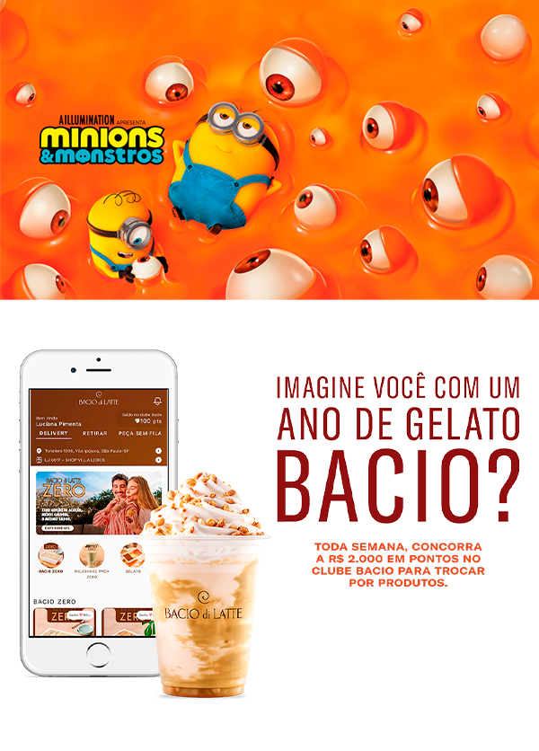 Bacio di Latte Minions & Monstros