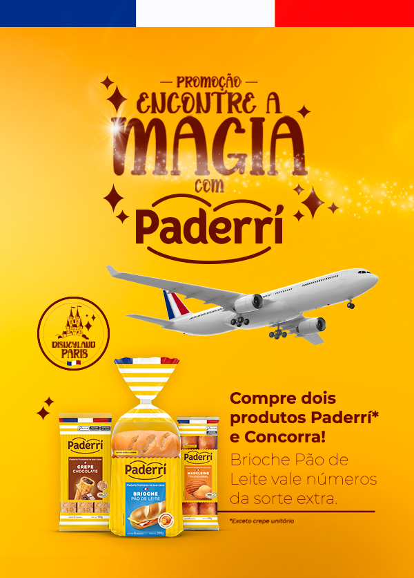 Promoção Encontre a Magia com Paderri