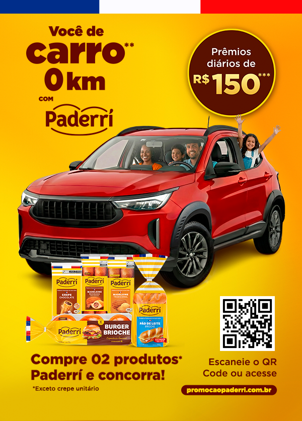 Promoção Você de Carro Zero Paderri