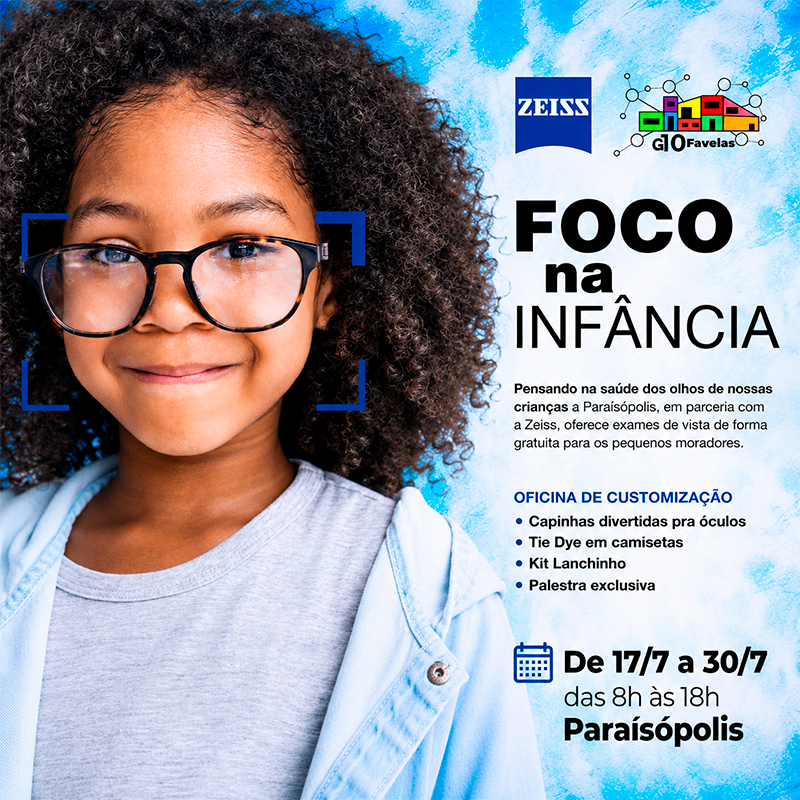 Zeiss Foco na Infância
