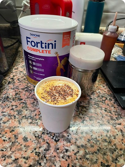 Macchiato com Fortini Baunilha
