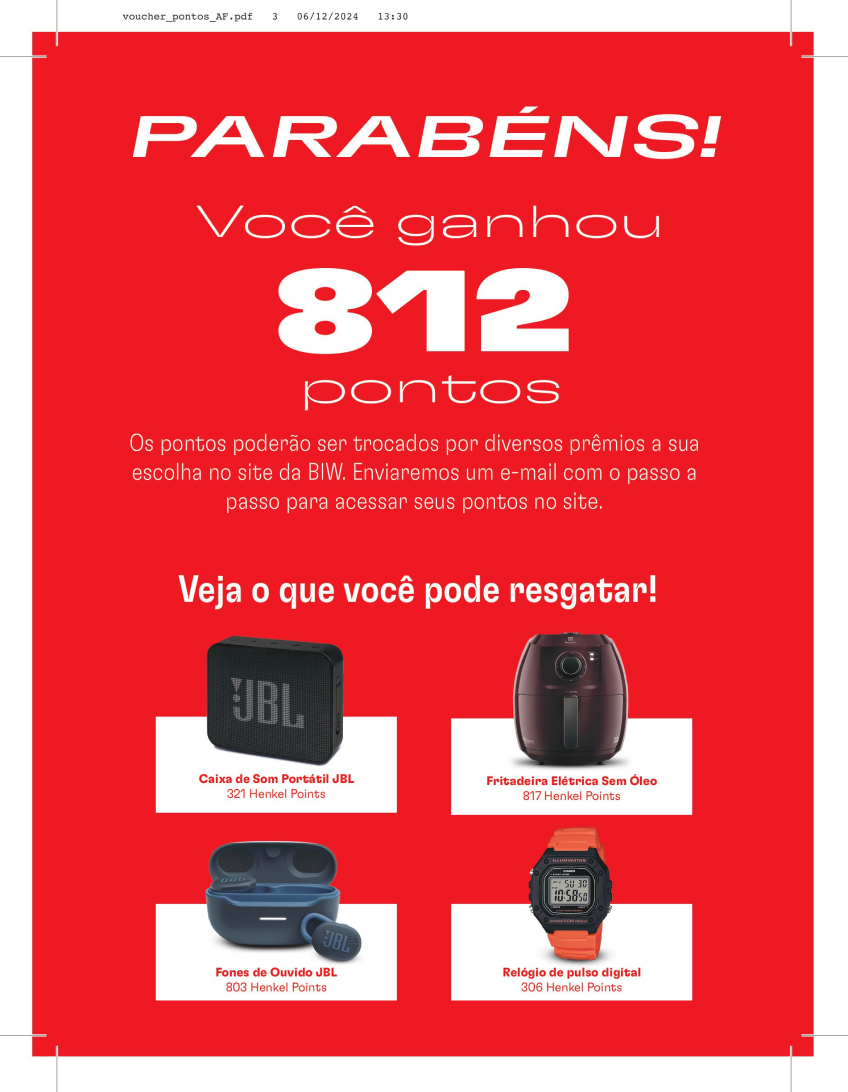 Voucher pontos 2
