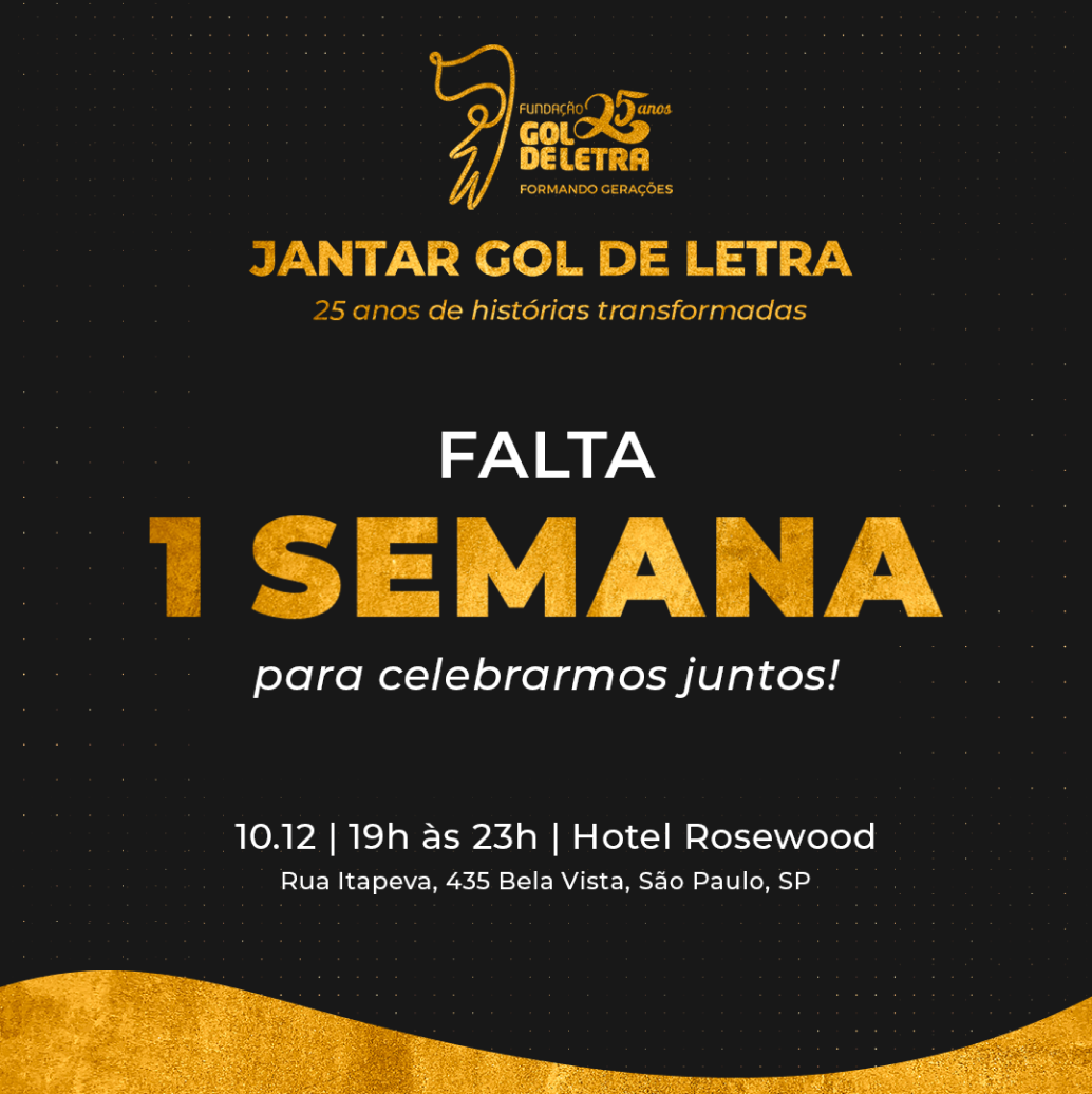 Lembrete 1 semana frente