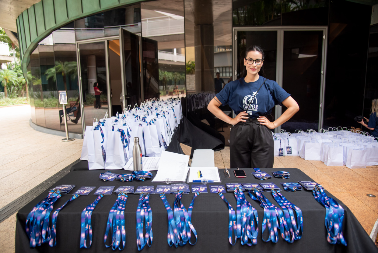 Registro do evento Lightyear