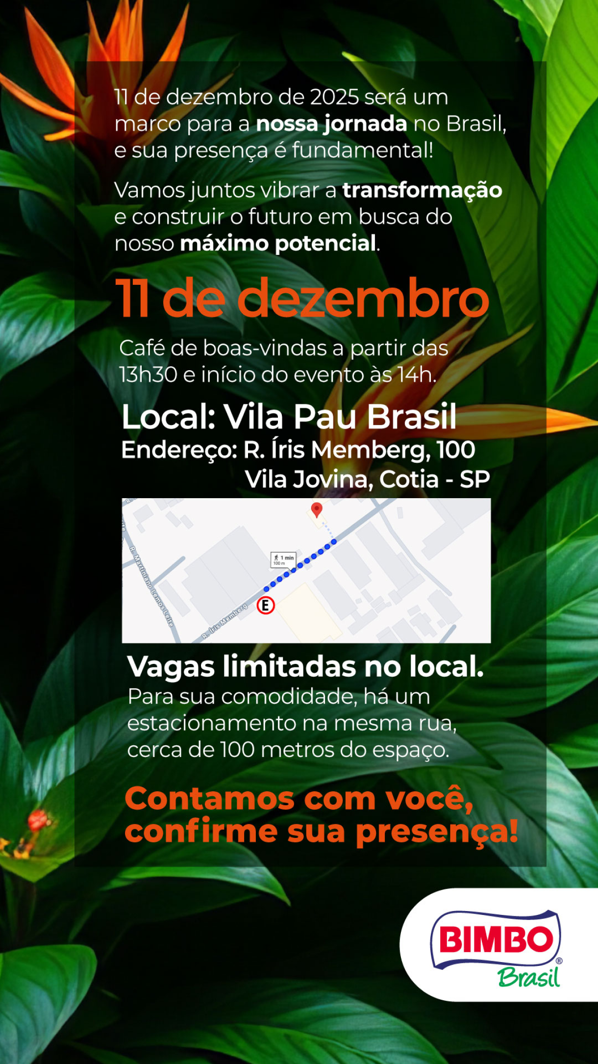 Convite oficial Amazonas mapa