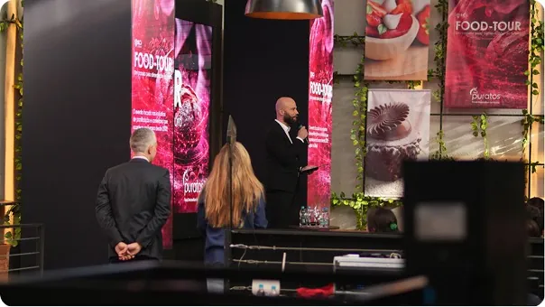 Palestra no palco