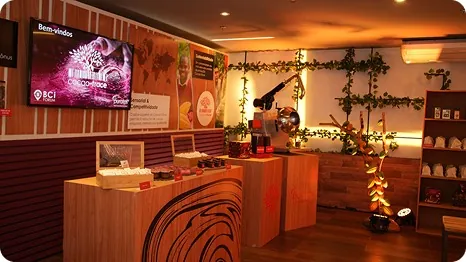 Recepção do evento
